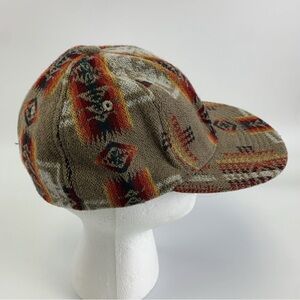 Pendleton Wool Baseball Hat Cap Multicolor Pattern Aztec Southwest Small Medium